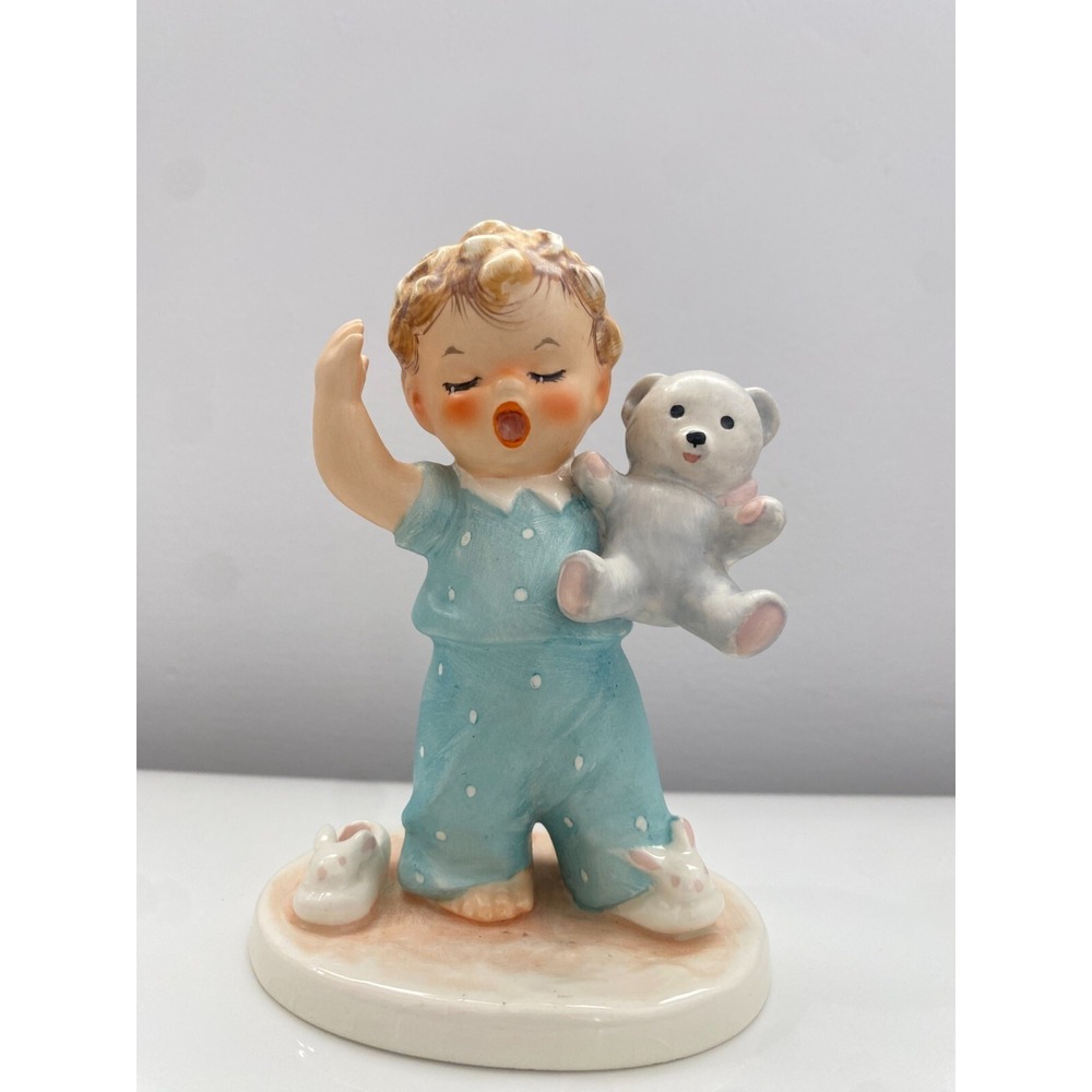 VTG  GOEBEL FIGURINE "SLEEPYHEAD" STAMPED BYJ 11  1957, Charlot Byi Sleepy